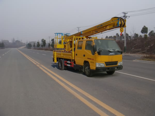 國五江鈴雙排座13.5米高空作業(yè)車